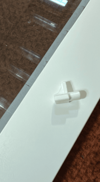 Plastik Beyaz Raf Pimi (6 mm)